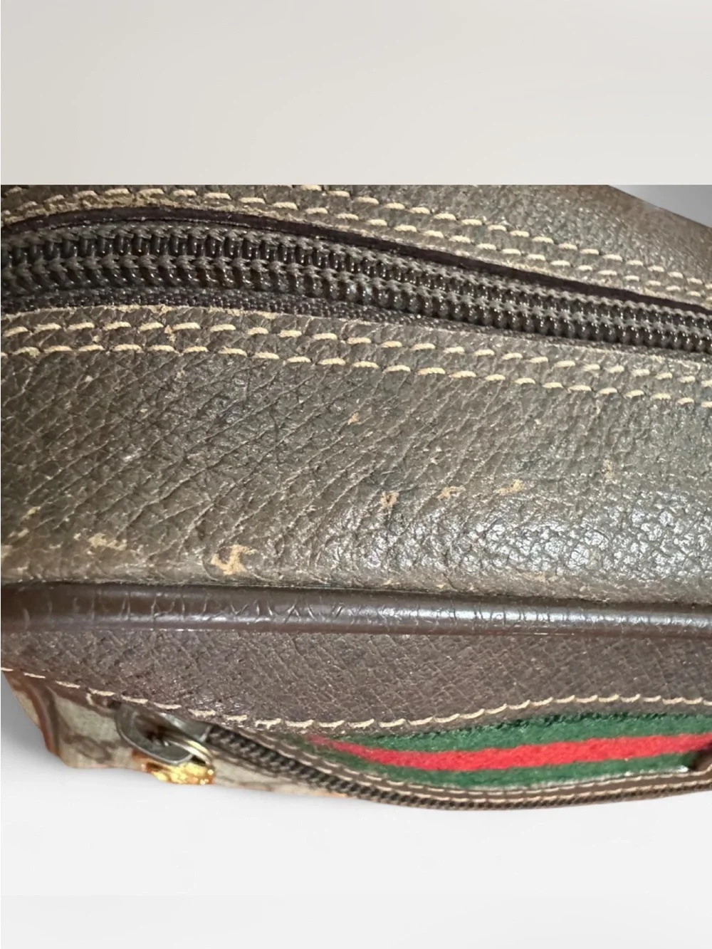 Vintage Gucci Ophidia GG Supreme Sherry Line Crossbody Bag